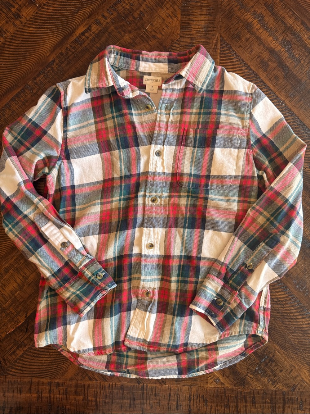 Crewcuts by J.Crew Kids Plaid Flannel Button Down